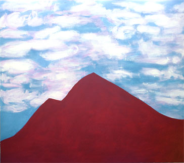 Marita Kusch, roter Berg, 2005