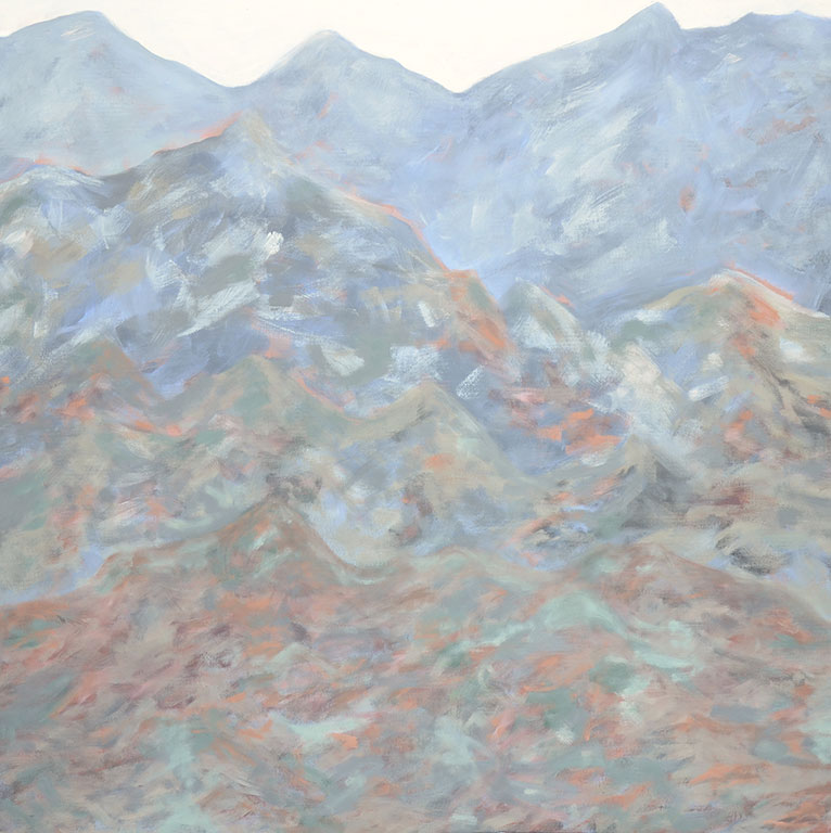 Marita Kusch : Berge, Eitempera Auf Leinwand, 2014